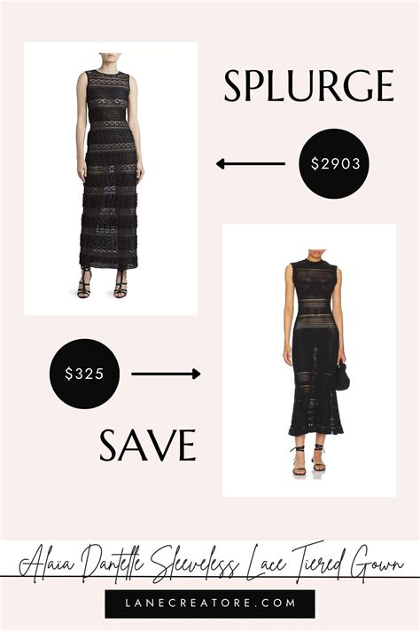 alaia inspired dresses dupe.